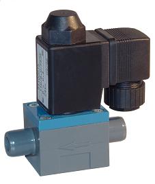 Isolated diaphragm solenoid valve for acid 01454 334990