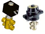 12 Volt Solenoid Valves - Series 380 Brass 3/2 Universal 1/4, 3/8 and 1/2 BSP 0 -10 Bar