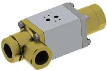 3/2 Coaxial Pneumatic Valve 64 bar