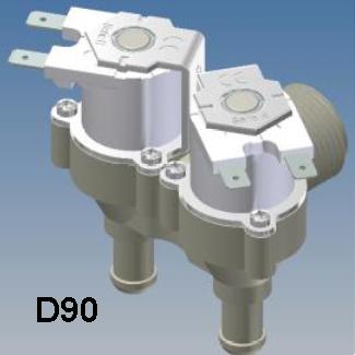 D90 RPE 12 volt Appliance Water Solenoid Valve