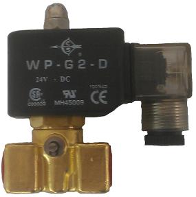 brass latching miniature solenoid valves from UK stock 01454 334990