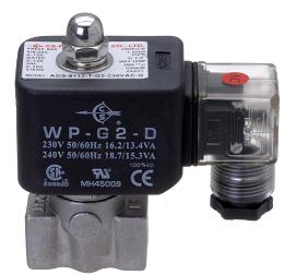 1/8 latching miniature stainless steel solenoid valves UK stockists 01454 334990