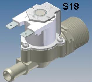 S180 RPE 12volt Appliance Water Solenoid Valve