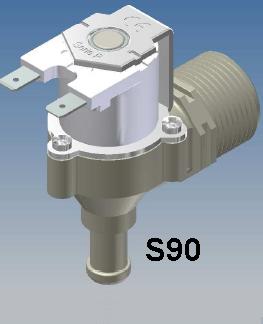 S90 RPE 12 volt Appliance Water Solenoid Valve