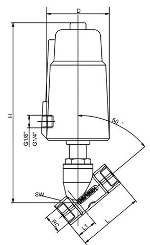 New ASPV-B range of cost effective stainless steel pneumatic angle seat valves from Connexion T: 0800 808 7799